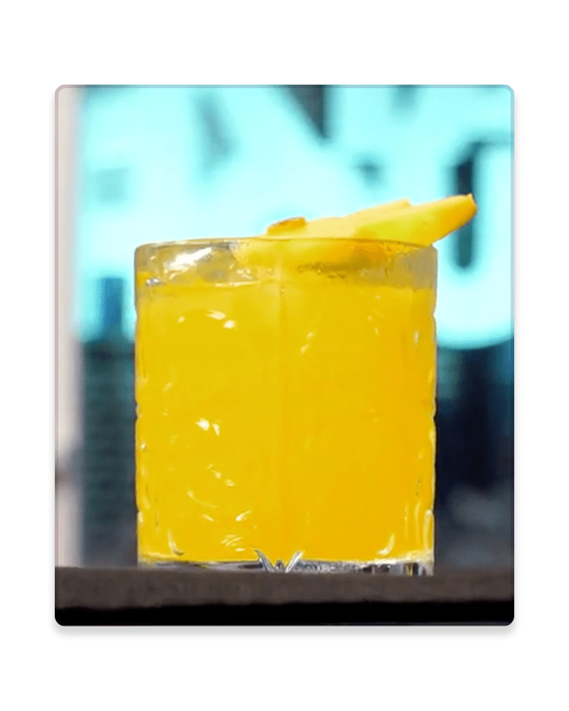 cocktail tutorial mango sour vanzan